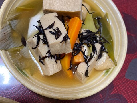 やさしい味☆　高野豆腐の煮物